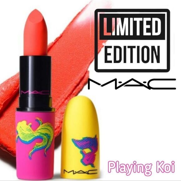 MAC Powderkiss Limited Edition Lipstick in Playing Koi - Picture 3 of 13